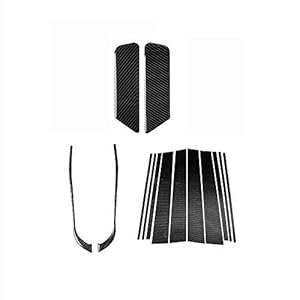 BJJSPrado Kohlefaser Innenraum Armaturenbrett Abdeckung Set