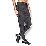 Under Armour Women's Twisted Tech Pant, Black/Black, Medium