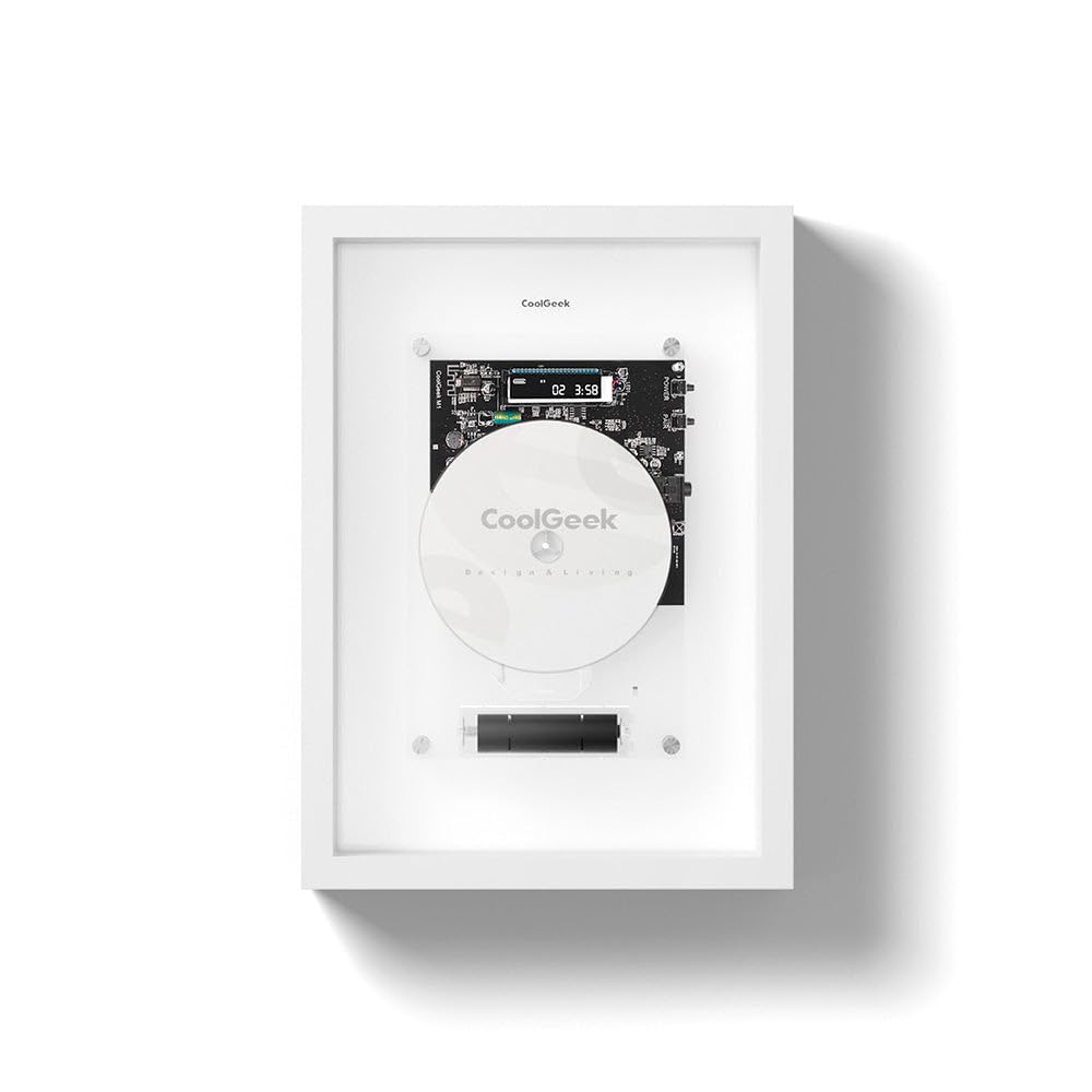 Amazon.com: COOLGEEK M1 Transparent CD Player with Bluetooth and