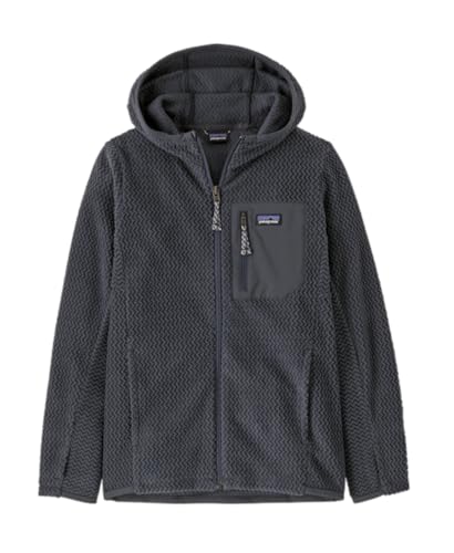 Patagonia Unisex Kinder K's R1 Air Full-Zip Hoody Sweatshirt, blau (Smolder Blue), 14 años