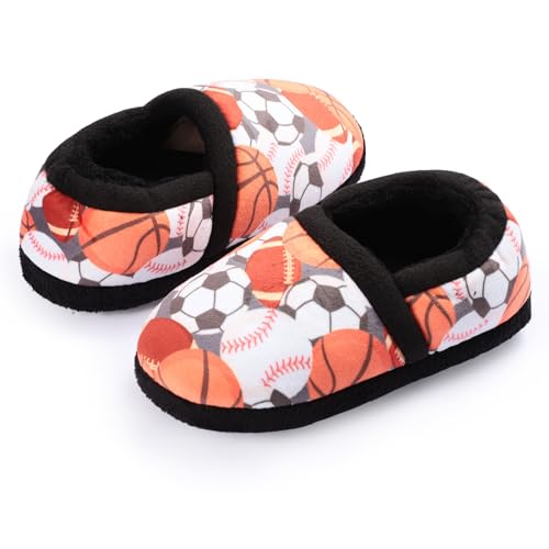 Secret Slippers TX-MCB818Y33 Boys Home Slippers Kids Warm Bedroom Slippers Fur Lined Winter Indoor Shoes  thumb #5
