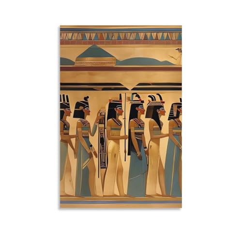Impression sur toile d'Égypte ancienne pour décoration murale de salon