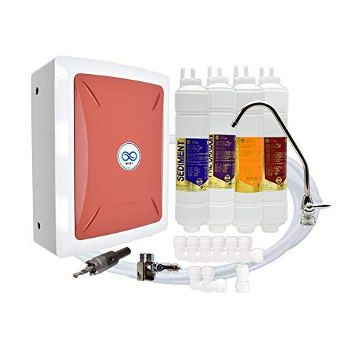 DIY Under-Sink Water Drinking System (4 Stage) - 1 Micron Filtering (Basic/1 Year) (Basic Set)