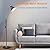 LEPOWER Floor Lamp, Metal Standing Lamp with Adjustable Gooseneck, Heavy Metal Base, Reading Pole Lamp for Office, Black Floor Lamps for Bedroom, Living Room