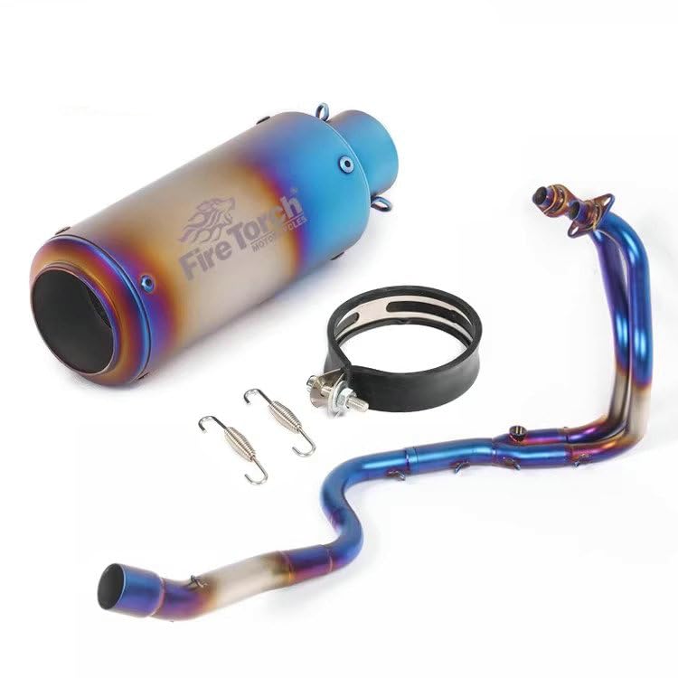 Amazon | FIRECARP Ninja 250, 300 Z250 Z300用 スリップオンマフラー