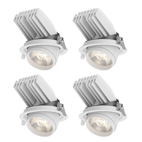COB LED ���ߍ��ݎ��_�E�����C�g�A���g���N�^�u���A�C�{�[���X�|�b�g���C�g�A��]�����ߍ��ݎ� LED �V�[�����O���C�g�A���߉\�ȃ��g���t�B�b�g�_�E�����C�g �z���C�g�d�グ �A���`�O���A�g�����ACRI >90�A�W���o��,Warm light-15W