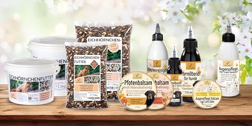 Canifee - Pfotenbalsam Hunde mit Manukahonig 100ml Dose parfumfrei mineralölfrei die ideale Hunde Pfotenpflege für Sommer und Winter