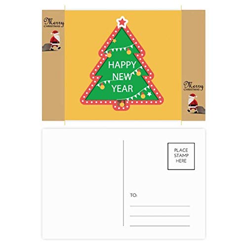Cartes de remerciement Noël lot de 20 pour envoyer vos voeux chaleureux en famille