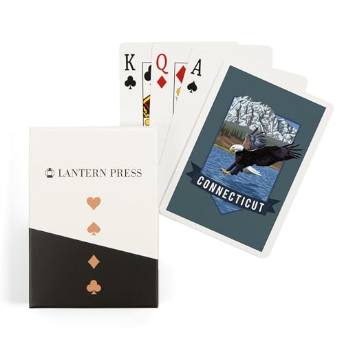 Baraja de Poker Connecticut Eagle Fishing 52 cartas