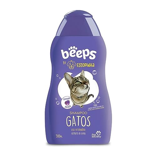 Beeps Estopinha Shampoo Gatos 500ml Beeps para Gatos