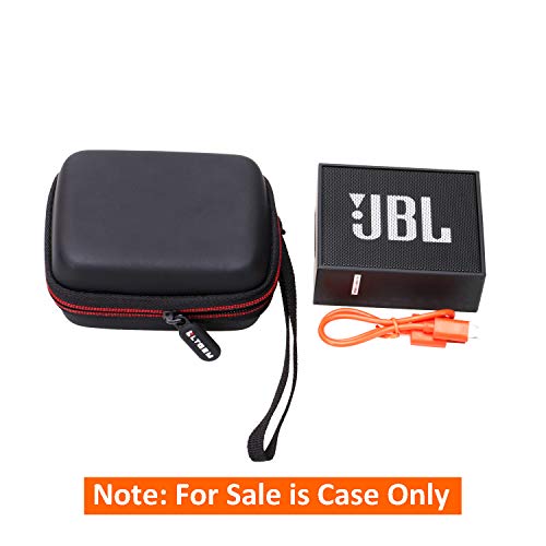 Ltgem Eva Hard Case For Jbl Go 2 & Jbl Go Portable Wireless Bluetooth Speaker - Travel Protective Carrying Storage Bag(Black+Grey) #TOP5