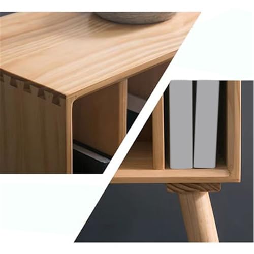 Mueble de madera para vinilos que evita fundas dobladas 4