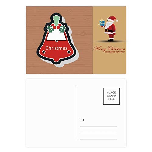 Cartes postales de Noël Cloches de Noël pour accompagner vos cadeaux de fin d'année