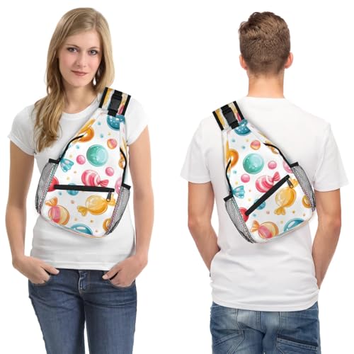 Bolso tipo sling unisex para viaje y senderismo miniatura 7