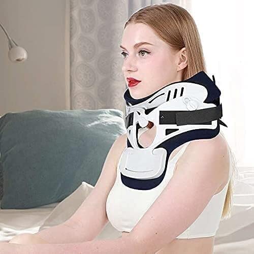 Protezione del supporto del collo Dispositivo di trazione cervicale del collare del tutore for il collo | for il dolore al collo, stabilizza l'amplificatore; Allevia la pressione nella colonna vertebr