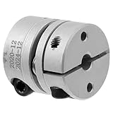 NUOBESTY Cnc Aluminiumlegierung Flexible Kupplung Wellenkupplung Membrankupplung 19mm Außendurchmesser 20mm Länge für Schrittmotor Encoder Industrie