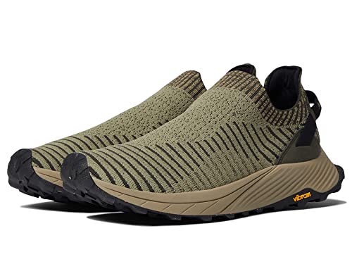 Merrell Merrell Men's Embark Moc Moccasin, Olive, 7.5 Medium