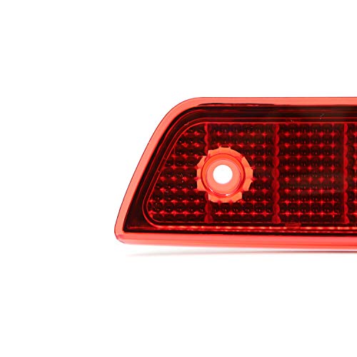3Rd Third Brake Light Center High Mount Stop Light Lamps Cargo Lights Replacement For 2005-2010 Grand Cherokee (Red) #TOP3