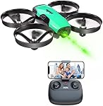 Loolinn | Drones for Kids Gift with Camera - Mini Drone, Remote Control Quadcopter Drone with 90° Adjustable Camera, Security Guards, Photos and Videos (Gift Idea)