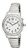 TimeOptics Men's Talking Silver-Tone Alarm Expansion Bracelet Watch