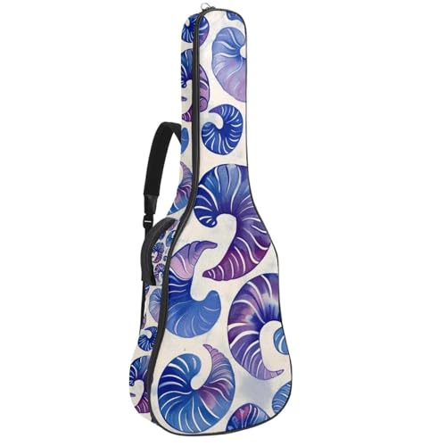 Sac à dos guitare basse étanche avec double poche coquillage