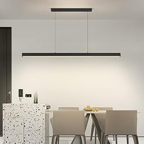 Mikeru 100CM Dimmable LED Pendant Light Cover