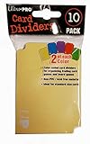 Ultra Pro Card Dividers - Colour Coded Dividers (10-Pack)