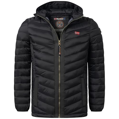 Preisvergleich Produktbild Geographical Norway Herren Jacke Carliti Hood Black -3XL