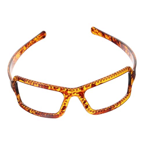 Angoily Bandeau Femme Créatif Art De Lunettes Accessoire De Mode Élégant Pour Maquillage Sports Et Usage Quotidien