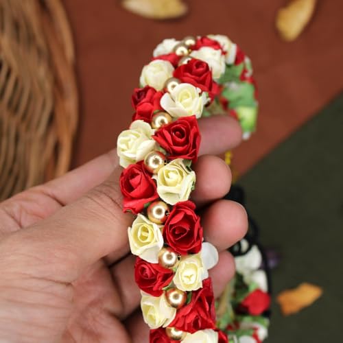 Image of Majik Bun Decoration Hair Gajra For Women And Girls Wedding, Party Hair Decoration Hair Accessories (M5)