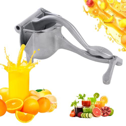 Kitchenquip Delux Aluminum Manual Cold Press juicer for Orange, Lemon