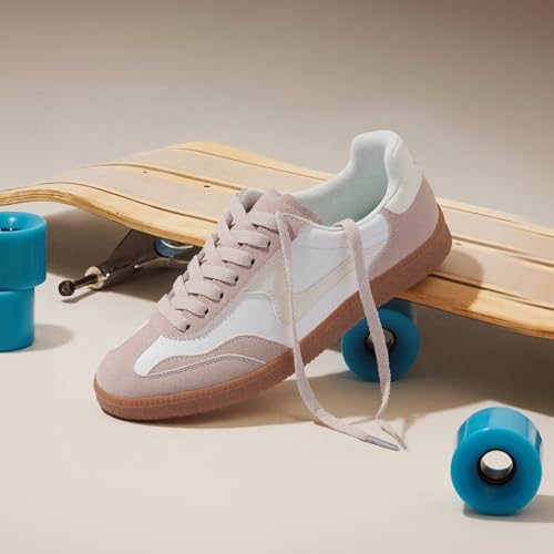 AOSPHIRAYLIAN Tennis Shoes Womens Fashion Sneakers for Women Comfortable Casual Womens Tennis Shoes Slip-On & Lace-Up Trendy Women's Footwear2