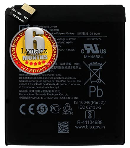 Image of Original BLP759 Battery Compatible with Oneplus 8 Pro IN2023, IN2020, IN2021, IN2025