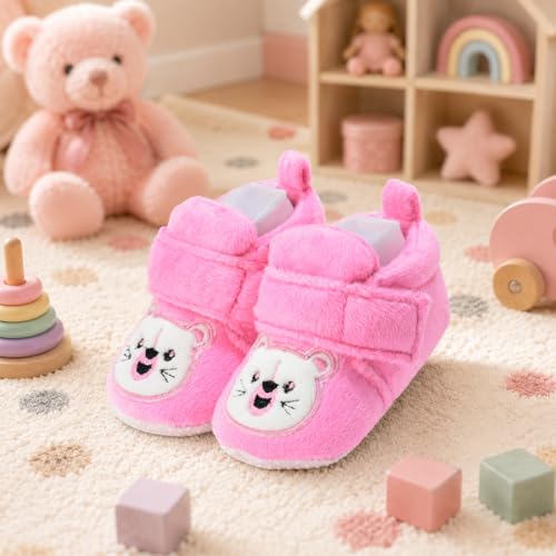 Image of Star Fish Baby Boys & Girls 3 TO 12 Months Skin Friendly Comfortable & Breathable Booties