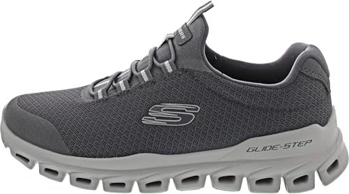 Skechers Men's Sneaker, Charcoal, 12