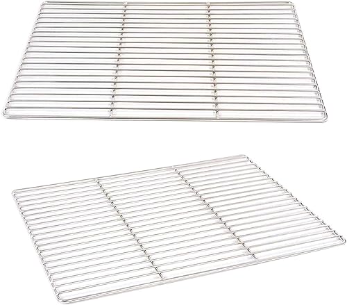 Grillrost 43 x 37,5 cm aus Edelstahl rostfrei und elektropoliert