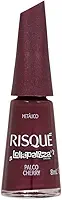 Esmalte Vinho Metálico Risqué & Lollapalooza Brasil Palco Cherry 8ml