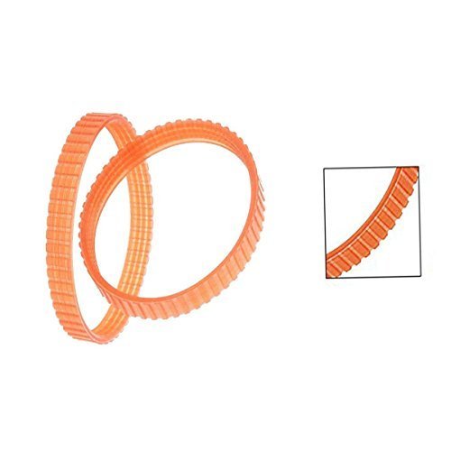 XMHF Electric Planer Drive Orange PU Belt Band 10mm Width 4Pcs