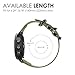Fintie Band Compatible with Garmin Fenix 8 51mm / 7X / 6X / 6X Pro / 5X / 5X Plus / 3/3 HR/Descent Descent MK2i/Tactix Charlie Watch, 26mm Easy-fit Soft Woven Nylon Replacement Strap, Olive
