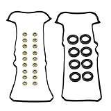 Engine Dancer Engine Valve Cover Gasket Set VS50592R Compatible with 1998-2009 Toyota and Lexus -...