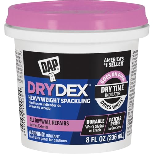 Image of Dap 12328 DryDex Spackling Interior /Exterior, 1 /2-Pint