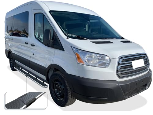 Estribos de acero inoxidable APS para Ford Transit Van miniatura 2