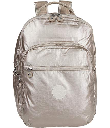 Image of Kipling Women's Seoul 15 inch Laptop Backpack, Durable, Roomy with Padded Shoulder Straps, Built-In Protective Sleeve