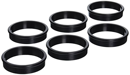 Matfer Bourgeat Exoglass® Tart Rings, 2 3/4", Pack of 6