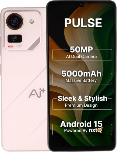 Image of AI+ Pulse (Pink, 128 GB) (6 GB RAM)