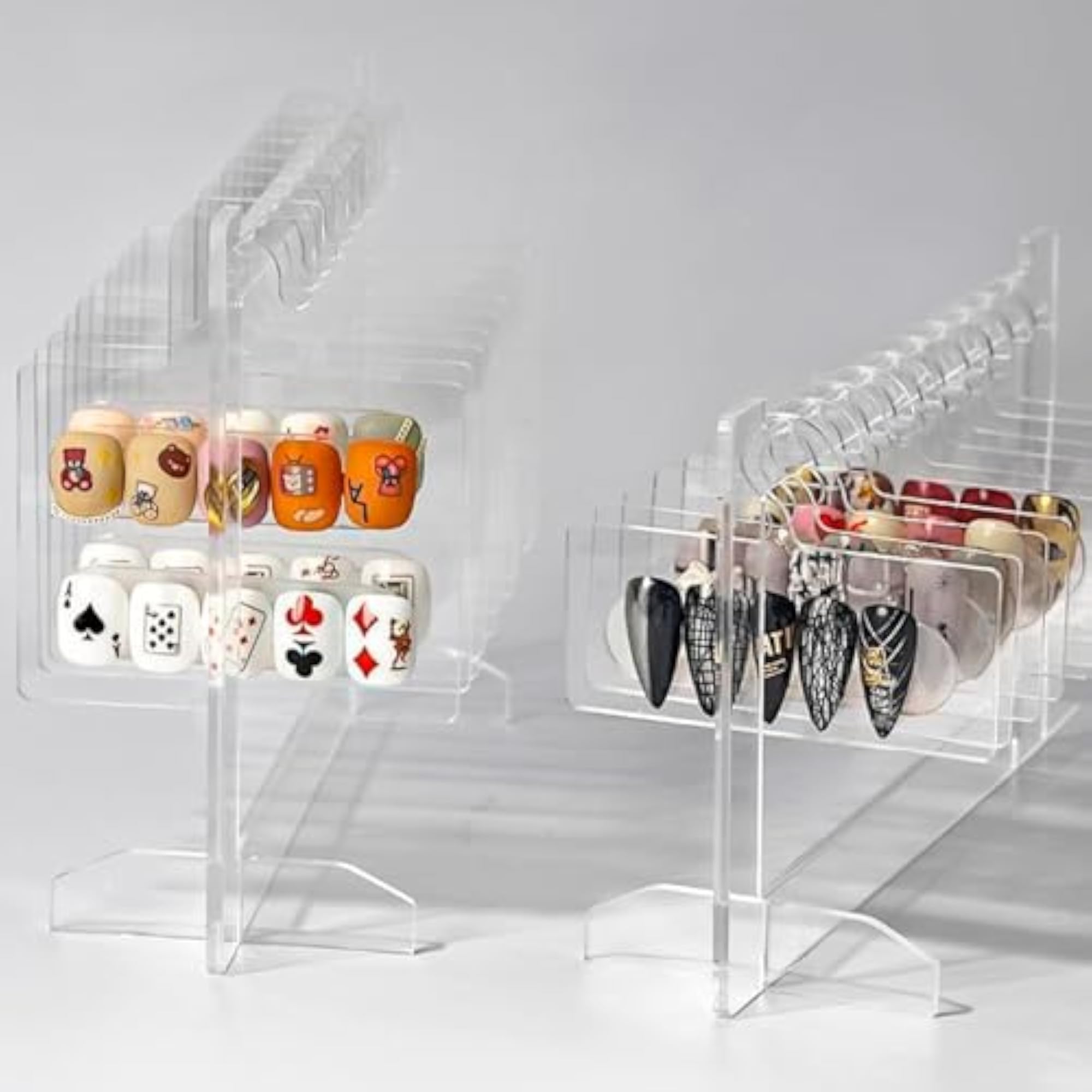 Nail Art Display Board False Nail Tips Sample Display