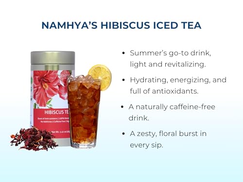 Image of Namhya Period Care Hibiscus Tea | Relieves Cramps & PMS | 20 Tea Bags