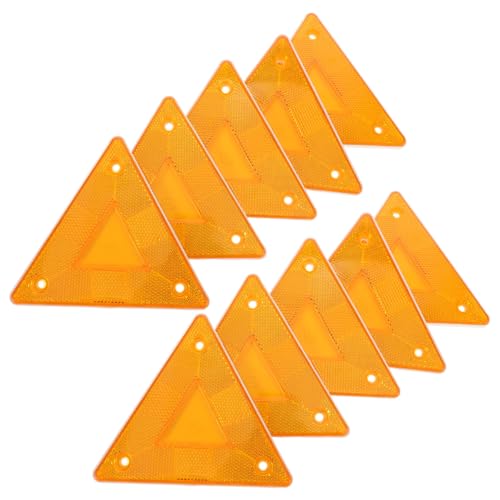 Réflecteurs robustes de pare-chocs arrière et triangles réfléchissants haute visibilité