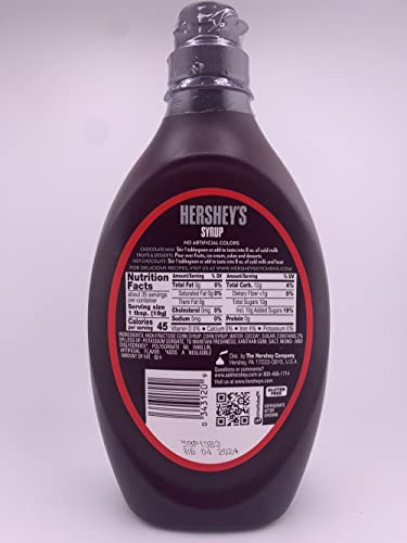 Hershey Syrup Variety Pack, 3 Flavors- Hershey Chocolate Syrup 24Oz, Hershey Strawberry Syrup 22Oz, And Hershey Caramel Syrup 22Oz. 3 Hersheys Syrup Bottles By Snackivore. #TOP5