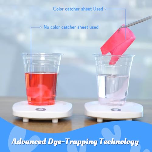 Image of BellaLuce Color Catchers for Laundry, 120 Sheets, Fragrance Free | Color Grabber Sheets to Help Prevent Color Bleeding, Dye Catchers for Home, Apartments, Dorms & Hotels